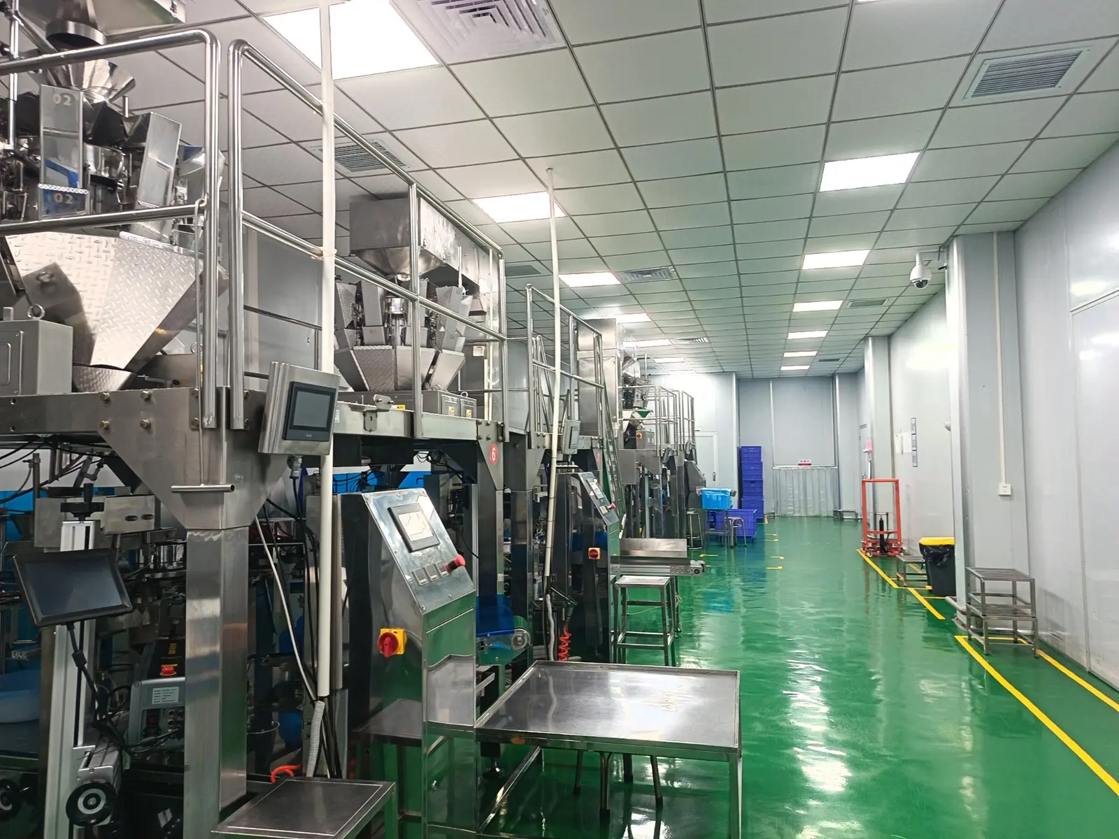 Controlled functional gummy packing area at Best For Love
